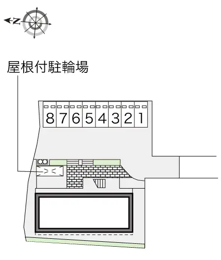 ★手数料０円★千葉市中央区生実町　月極駐車場（LP）